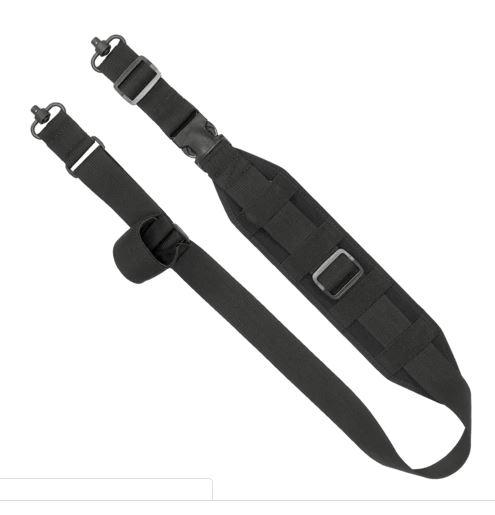 Grovtec QS Heavy Gunner Sling with Push Button Swivels Black - Precision Shot Firearms
