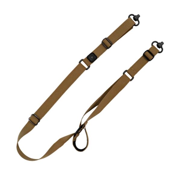 Grovtec QS 2-Point Sabre Rifle Sling with Push Button Swivels Coyote Brown - Precision Shot Firearms