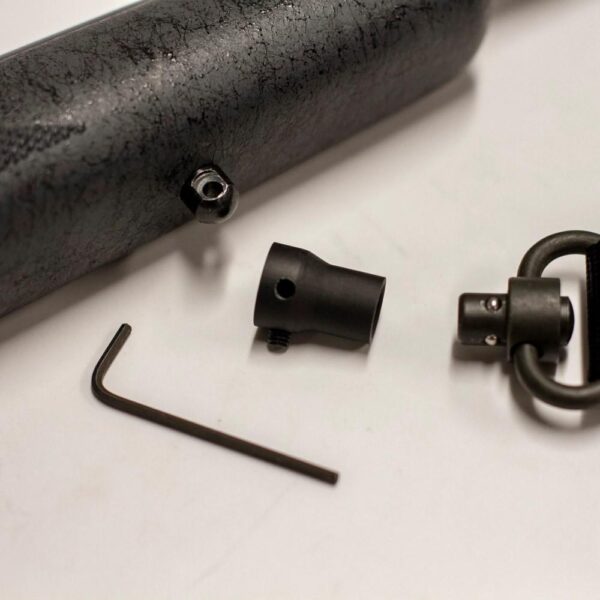 Grovtec Push Button Base to Stud Adaptor Fixed Black - Precision Shot Firearms