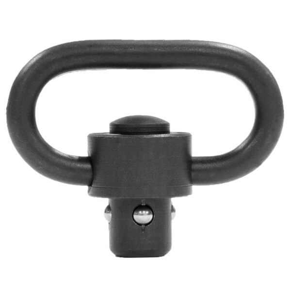 Grovtec Black Nitrite 1.25" Heavy Duty Push Button Swivel Black - Precision Shot Firearms