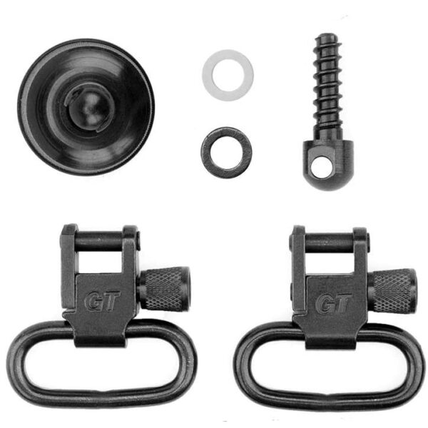 Grovtec Shotgun Locking Swivel Set for Remington 870 Express 12 ga Black - Precision Shot Firearms
