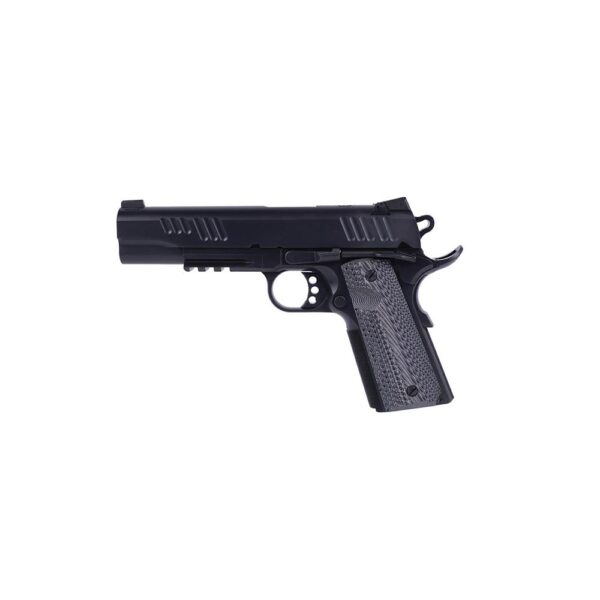 Alpha Foxtrot AF1911 70 Series Handgun 9mm Luger 9rd Magazine 5" Barrel Black Novak Sights - Precision Shot Firearms