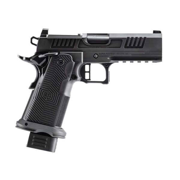 Alpha Foxtrot AF1911-Romulus MOS Adapter Handgun 9mm Luger 17(1) & 20rd(1) Magazines 4.25" Bull Barrel DLC Black - Precision Shot Firearms