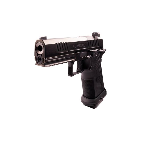 AF1911 Romulus RMSC Comp Handgun 9mm Luger 19rd Magazine 4.25" Bull Barrel Polished DLC Finish - Precision Shot Firearms