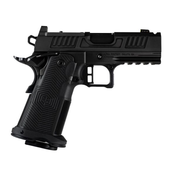 Alpha Foxtrot AF1911 Romulus Handgun 9mm Luger 17rd (1) & 19rd (1) Magazines 3.5" Ported Barrel Black RMSc - Precision Shot Firearms