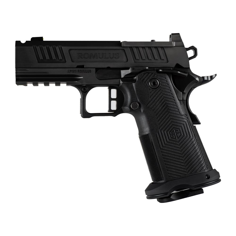 Alpha Foxtrot AF1911 Romulus Handgun 9mm Luger 17rd (1) & 19rd (1) Magazines 3.5" Ported Barrel Black RMSc - Precision Shot Firearms