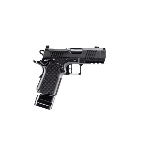 Alpha Foxtrot AF1911-Attila MOS Handgun 9mm Luger 15rd Magazine(2) 3.5" Comp Barrel DLC Black - Precision Shot Firearms