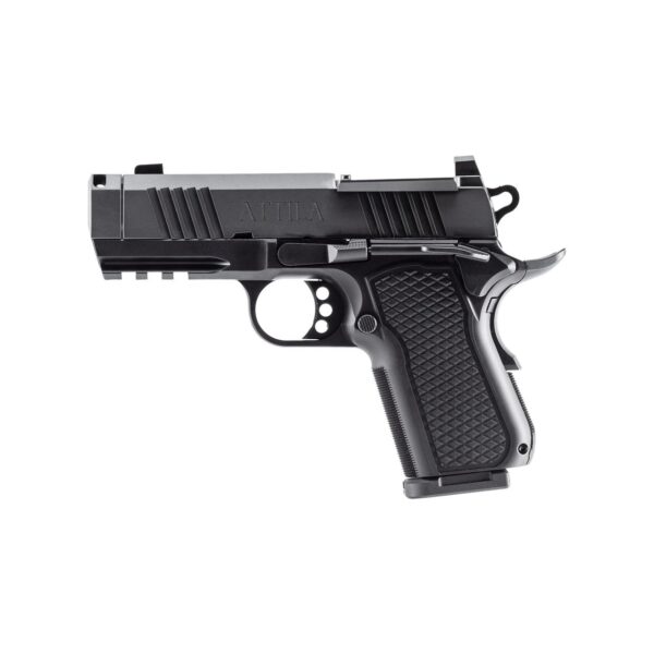Alpha Foxtrot AF1911-Attila MOS Handgun 9mm Luger 10rd Magazine(2) 3.5" Comp Barrel DLC Black - Precision Shot Firearms