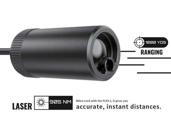 X-Vision Optics Flex 100 Thermal Laser Rangefinder 905nm 1000yd - Precision Shot Firearms