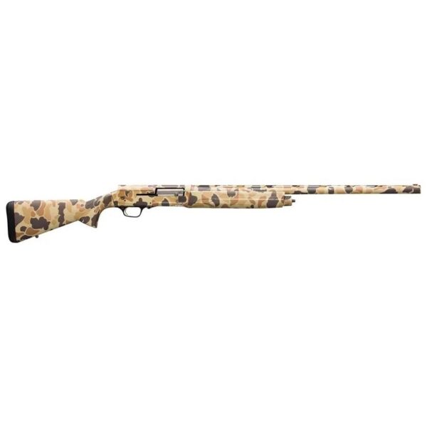 Browning A5 Shotgun 12 ga 3.5" Chamber 4rd Magazine 28" Barrel Vintage Tan Camo - Precision Shot Firearms