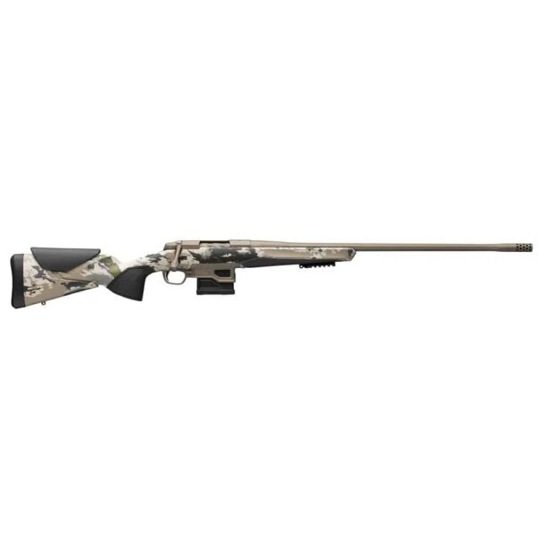 Browning X-Bolt 2 Speed LR Rifle 6.5 Creedmoor 6rd Magazine 24" 5/8x24 Threaded Barrel Ovix Camo - Precision Shot Firearms