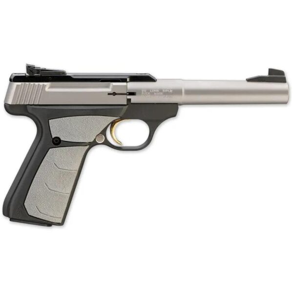 Buck Mark Camper UFX CA Compliant Handgun .22LR 10rd Magazine 5.5" Barrel Stainless Finish Pro Target Sights - Precision Shot Firearms