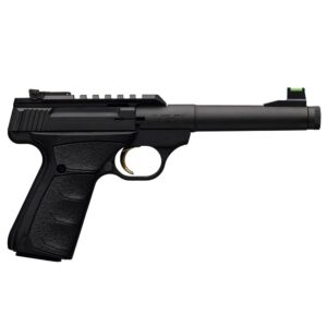 Browning Buck Mark Plus Camper UFX Suppressor Ready Handgun .22 LR 10rd Magazine 6" 1/2-28 Threaded Barrel Black - Precision Shot Firearms