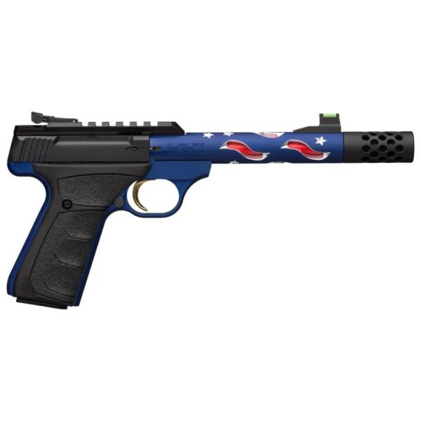 Browning Buck Mark Plus Vision Americana Suppressor Ready Handgun .22 LR 10rd Magazine 5.875" Barrel Threaded Barrel - Precision Shot Firearms