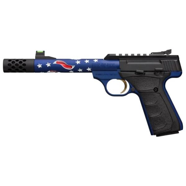 Browning Buck Mark Plus Vision Americana Suppressor Ready Handgun .22 LR 10rd Magazine 5.875" Barrel Threaded Barrel - Precision Shot Firearms