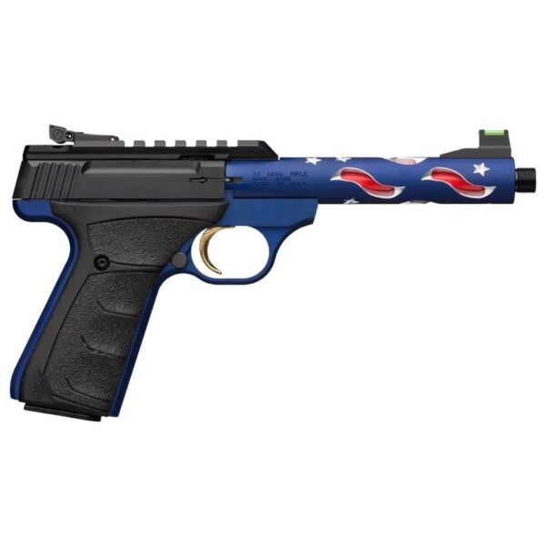 Browning Buck Mark Plus Vision Americana Suppressor Ready Handgun .22 LR 10rd Magazine 5.875" Barrel Threaded Barrel - Precision Shot Firearms