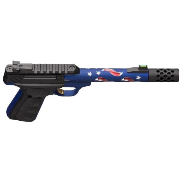 Browning Buck Mark Plus Vision Americana Suppressor Ready Handgun .22 LR 10rd Magazine 5.875" Barrel Threaded Barrel - Precision Shot Firearms