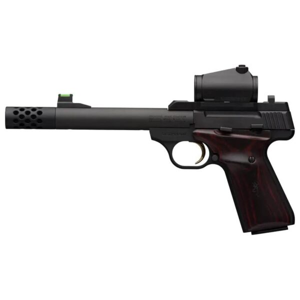 Browning Buck Mark Hunter 5.9 Handgun .22 LR 10rd Magazine 5.9" Threaded Barrel Vortex Crossfire Red Dot Sight - Precision Shot Firearms