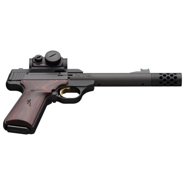 Browning Buck Mark Hunter 5.9 Handgun .22 LR 10rd Magazine 5.9" Threaded Barrel Vortex Crossfire Red Dot Sight - Precision Shot Firearms