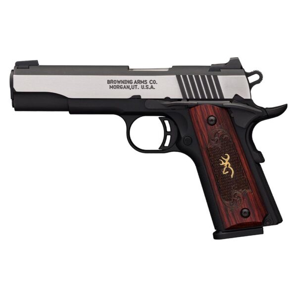Browning 1911-380 Black Label Medallion Pro Handgun .380 Auto 8rd Magazine 4.25" Barrel Combat Sights - Precision Shot Firearms