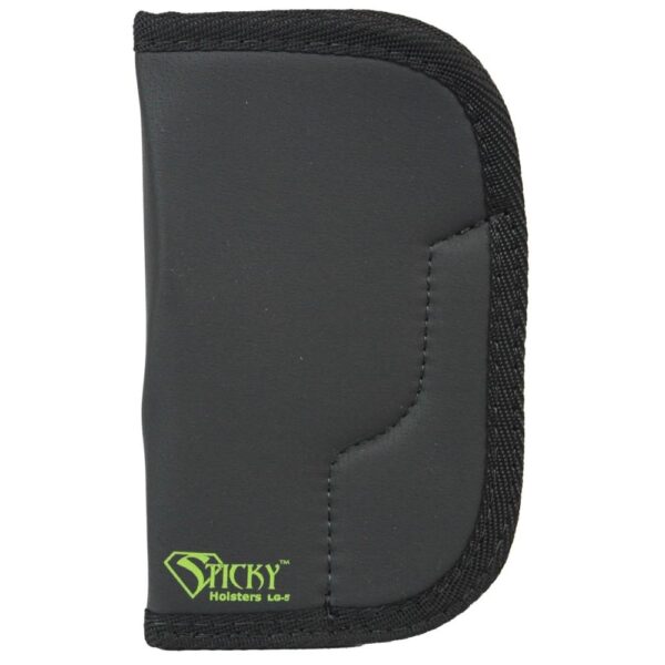 Sticky Holsters Large Sticky Pocket Holster for 4" Revolvers Grey Ambi - Precision Shot Firearms
