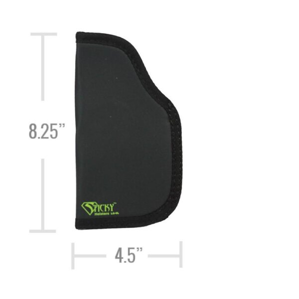 Sticky Holsters Large Sticky Pocket Holster for 5" Large/Full Size Autos with Laser Grey Ambi - Precision Shot Firearms