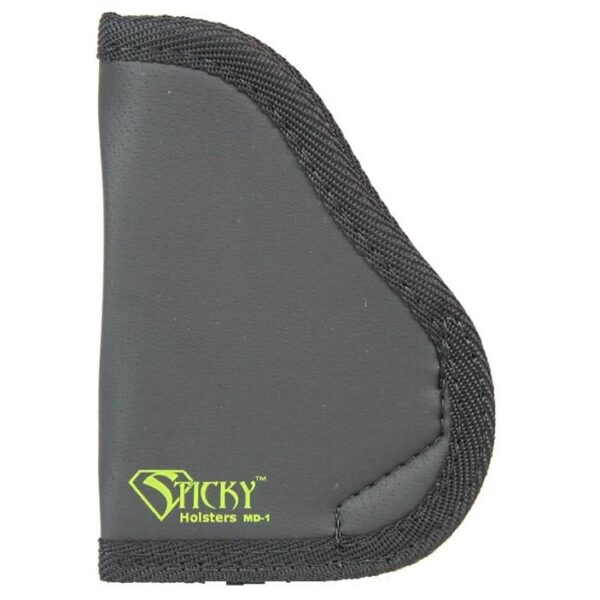 Sticky Holsters Medium Sticky Pocket Holster for 3.5" Small/Medium Autos Black Ambi - Precision Shot Firearms