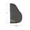 Sticky Holsters Gen 1 Medium Sticky Pocket Holster for 3.8" Sub-Compact Medium Frame Double Stack Autos with Laser Black Ambi - Precision Shot Firearms