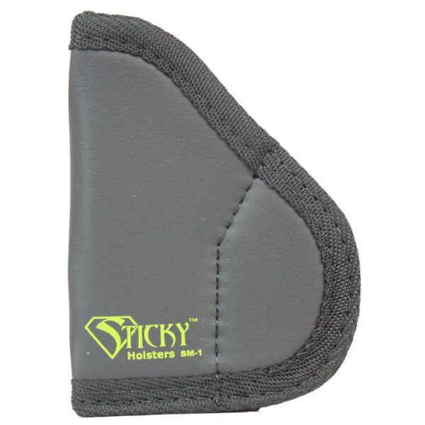 Sticky Holsters Small Sticky Pocket Holster for 2.5" Autos/Derringers Black Ambi - Precision Shot Firearms