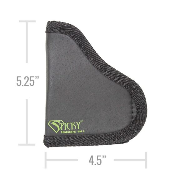 Sticky Holsters Small Sticky Pocket Holster for Taurus Curve Black Ambi - Precision Shot Firearms