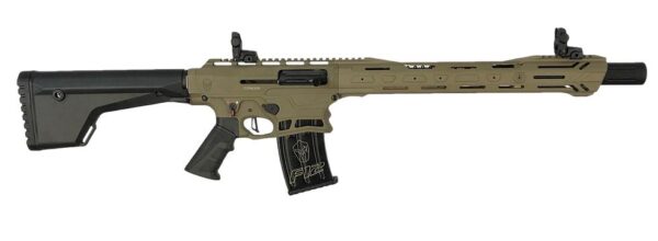 Armsco F12 Sport Shotgun 12ga 5rd Magazine 18.5" Barrel FDE Cerakote - Precision Shot Firearms