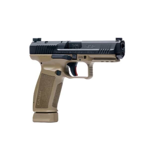 Century Arms Canik METE SFT Handgun 9mm Luger 20rd Magazine 4.46" Barrel FDE Grip - Precision Shot Firearms