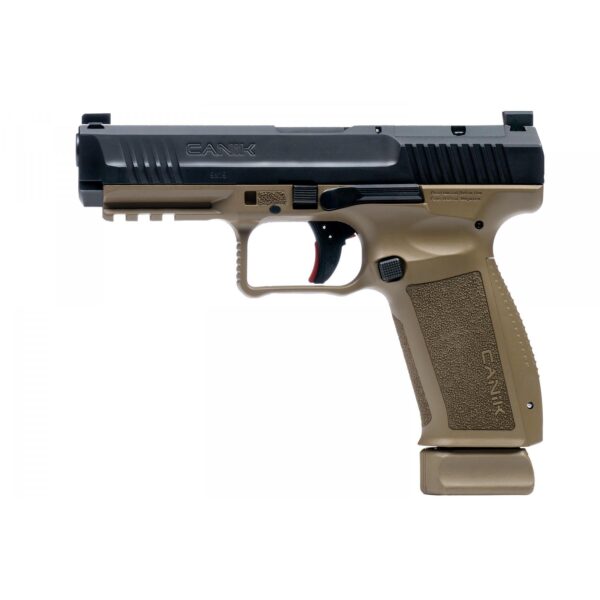 Century Arms Canik METE SFT Handgun 9mm Luger 20rd Magazine 4.46" Barrel FDE Grip - Precision Shot Firearms