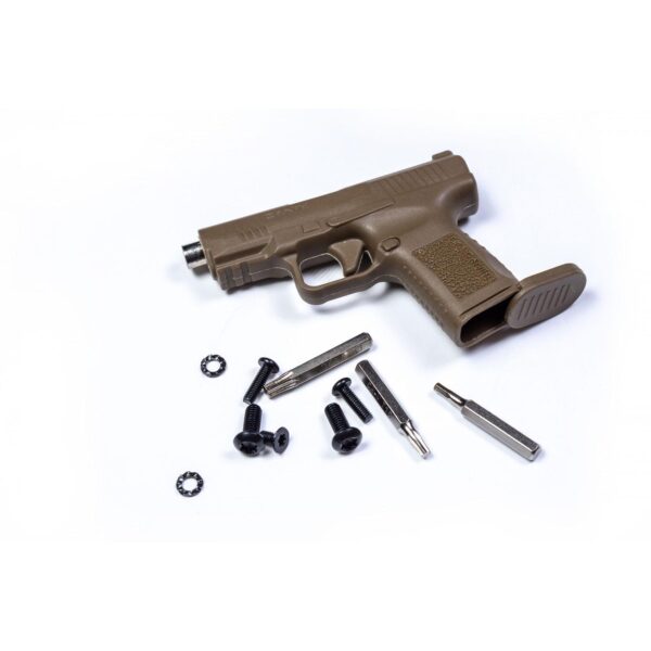 Century Arms Canik METE SFT Handgun 9mm Luger 20rd Magazine 4.46" Barrel FDE Grip - Precision Shot Firearms