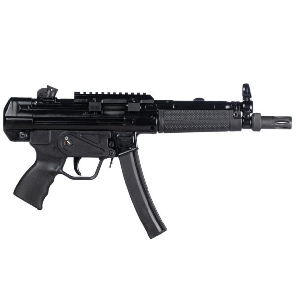 Century Arms AP5 handgun 9mm Luger 30rd Magazines (2) 8.9" 1/2x28 Threaded Barrel Black - Precision Shot Firearms