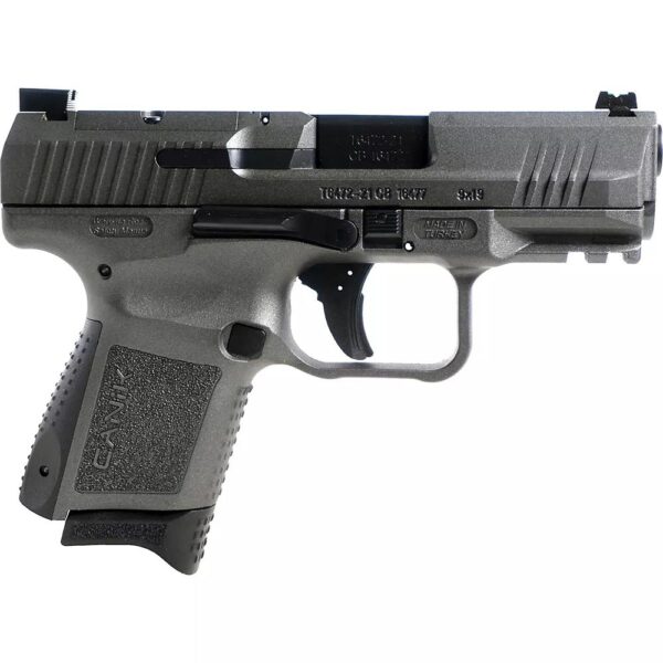 Century Arms Canik TP9 Elite SC 9mm Luger 12rd Magazine 3.5" Barrel All Tungsten Green Fiber Sight -BLEMISHED - Precision Shot Firearms