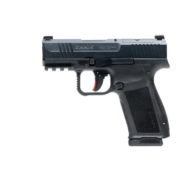Canik Mete MC9L Handgun 9mm Luger 10rd Magazines(2) 3.18" Barrel Optic Ready Black - Precision Shot Firearms