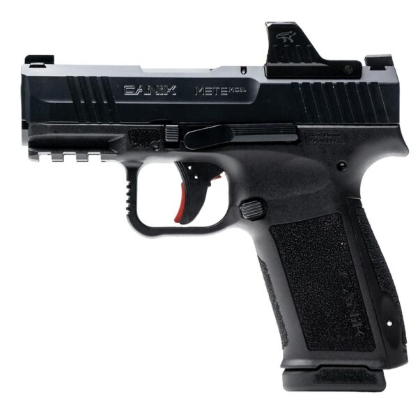 Canik Mete MC9L Handgun 9mm Luger 17rd Magazines(2) 3.18" Barrel Optic Ready Black w/MeCANiK MO1 - Precision Shot Firearms