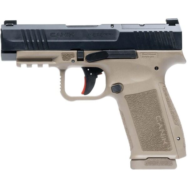 Canik Mete MC9 LS Handgun 9mm Luger 10rd Magazine 3.6" Barrel Black/FDE CA Compliant - Precision Shot Firearms