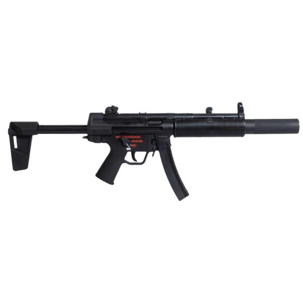 Century Arms AP5-SD Rifle 9mm Luger 30rd Magazines (2) 5.75" 1/2x28 Threaded Barrel Black with Brace - Precision Shot Firearms