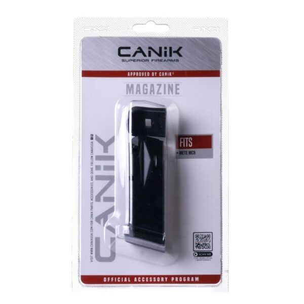 Canik Mete MC9 Handgun Magazine with Grip Extension Black 9mm Luger 12/rd - Precision Shot Firearms
