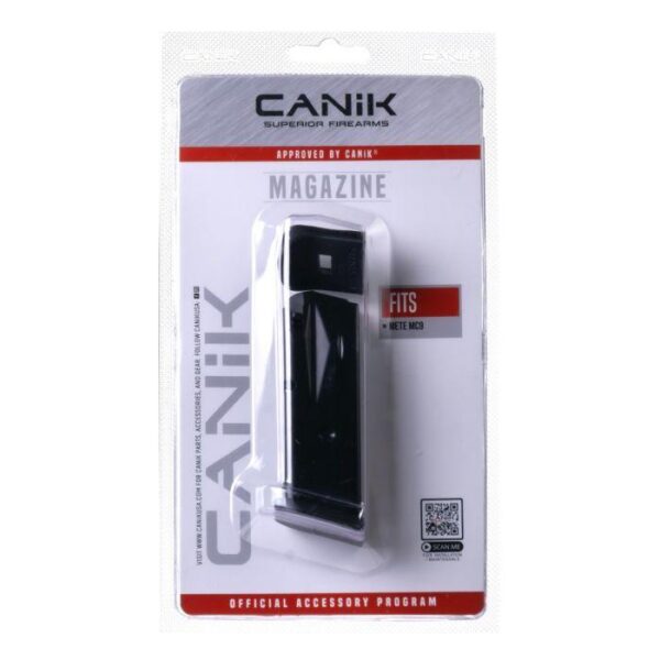 Canik Mete MC9 Handgun Magazine with Grip Extension Black 9mm Luger 10/rd - Precision Shot Firearms