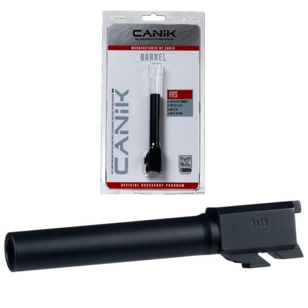 Canik Steel Drop in Barrel for Select 9mm Canik Pistols Compact Black - Precision Shot Firearms