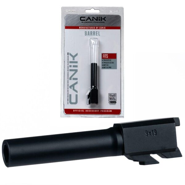 Canik Steel Drop in Barrel for Select 9mm Canik Pistols Sub Compact Black - Precision Shot Firearms