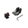 Canik Warren Tactical Suppressor Sight Fiber Front Wide Blacked Out Rear - Precision Shot Firearms