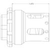 YHM Nielsen Booster Hub Adapter NO Piston - Precision Shot Firearms