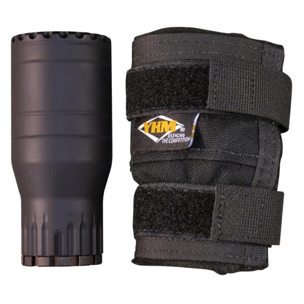 YHM Sound Suppressor Cover Fat Cat 4.5" Black - Precision Shot Firearms