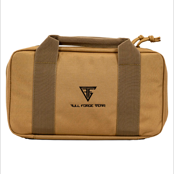 Full Forge Gear CAT-1 Single Pistol Case Tan - Precision Shot Firearms