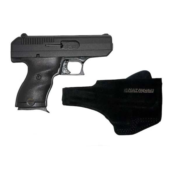 Hi-Point C9 Compact Handgun 9mm Luger 8rd Magazine 3.5" Barrel w/Galco Holster - Precision Shot Firearms