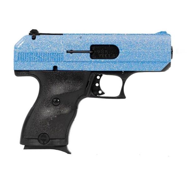 HiPoint C-9 Blue Sparkle Handgun 9mm Luger 8rd Magazine 3.5" Barrel Blue Slide with black Grip - Precision Shot Firearms